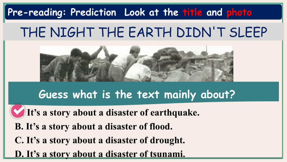 Unit4 Natural Disasters Reading and thinking 公开课（ppt课件）-2024新人教版（2019）《高中英语》必修第一册.pptx_第3页