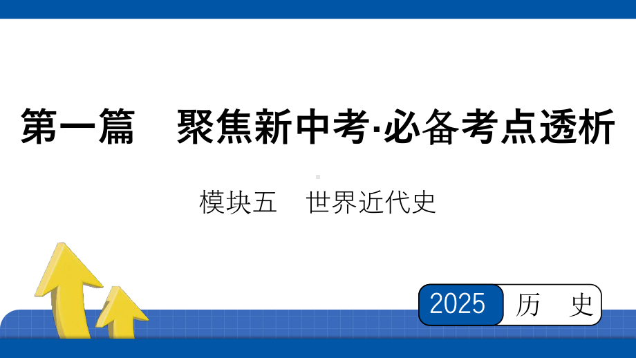 2025年四川省益州市聚焦新中考 必备考点透析 模块五　世界近代史第四单元　殖民地人民的反抗与资本主义制度的扩展.pptx_第1页