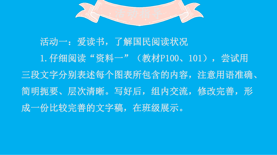 初中语文新人教部编版七年级上册第四单元《专题学习活动 少年正是读书时》教学课件（24秋）.pptx_第3页