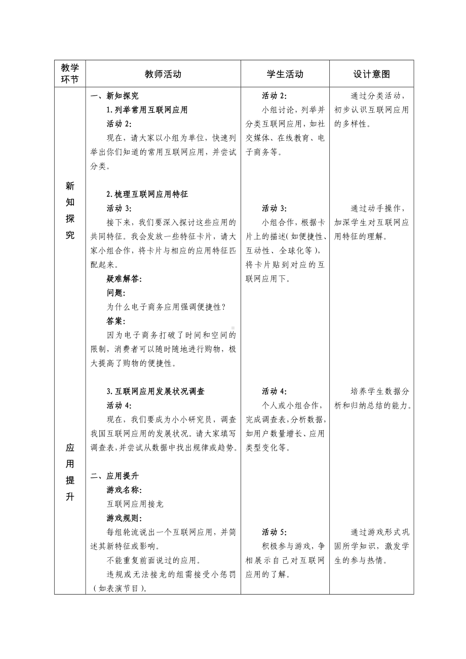 第2课互联网应用新特征 教学设计-2024新人教版七年级全一册《信息技术》.docx_第2页