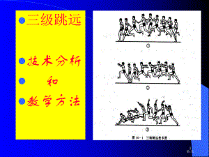 三级跳远技术分析和教学方法.pptx