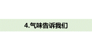 一上2-4《气味告诉我们》课件.pptx