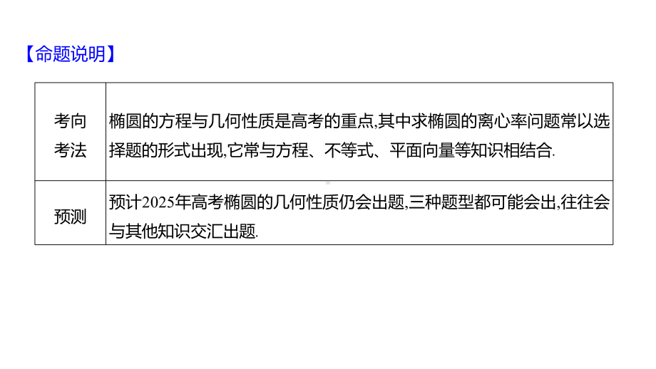 2025年高考数学一轮复习-9.5.2-椭圆的几何性质（课件）.pptx_第3页