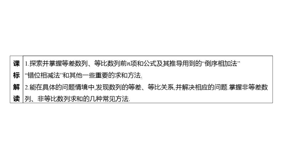 2025年高考数学一轮复习 第六章 数列-第四节 数列求和（课件）.pptx_第3页