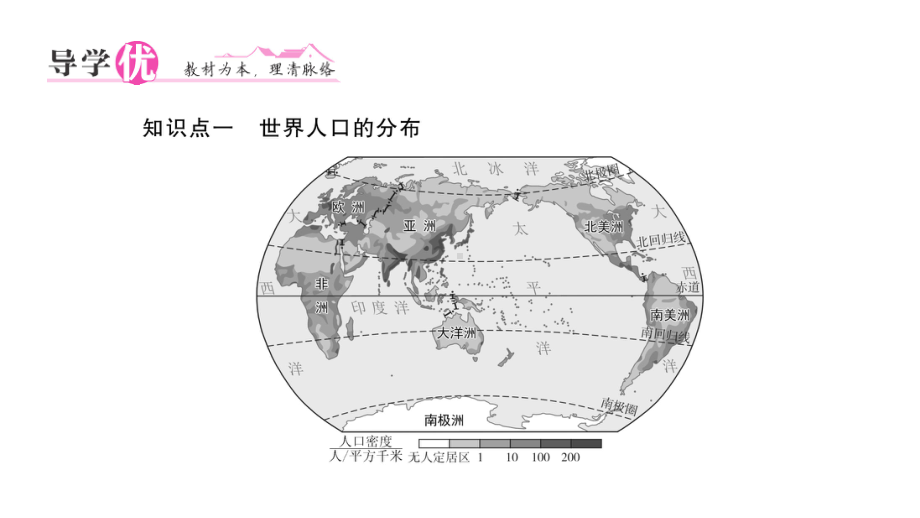 初中地理新人教版七年级上册第五章第一节第2课时 世界人口的分布世界不同的人种作业课件2024秋.pptx_第2页