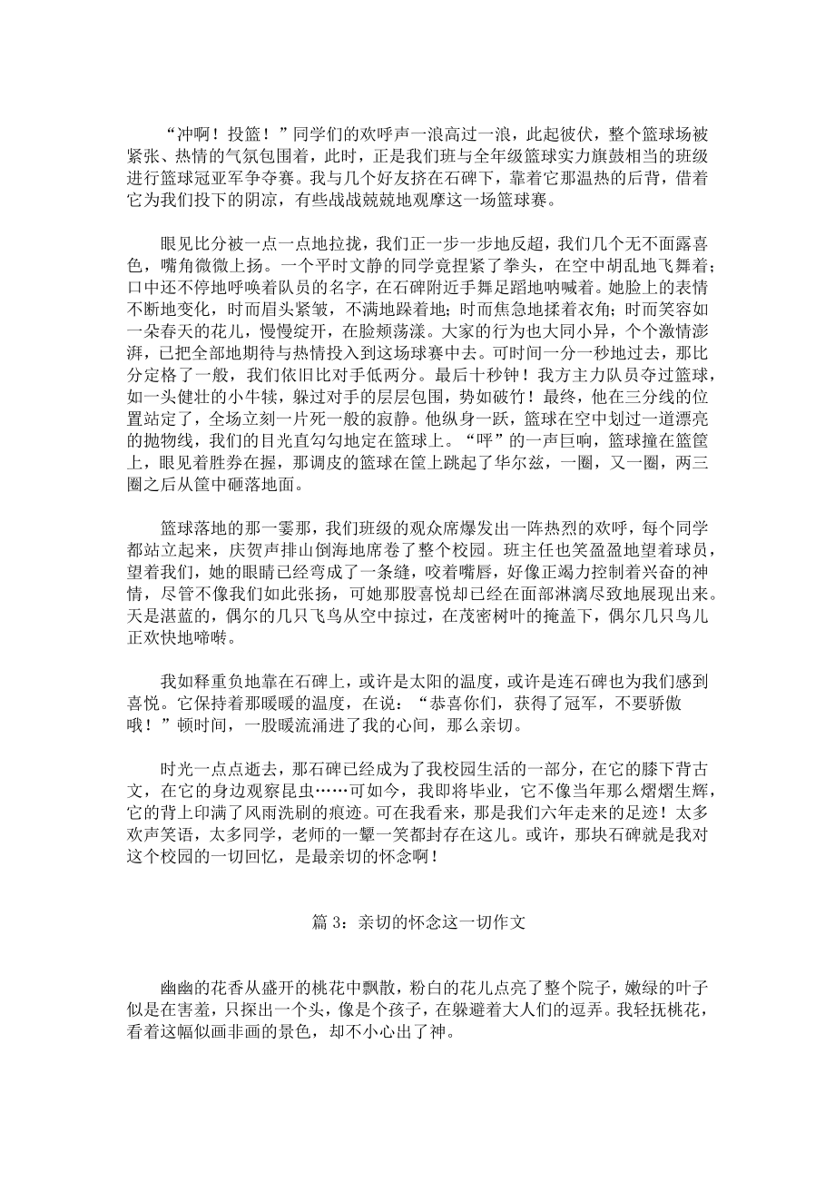 怀念这一切作文精选.docx_第2页