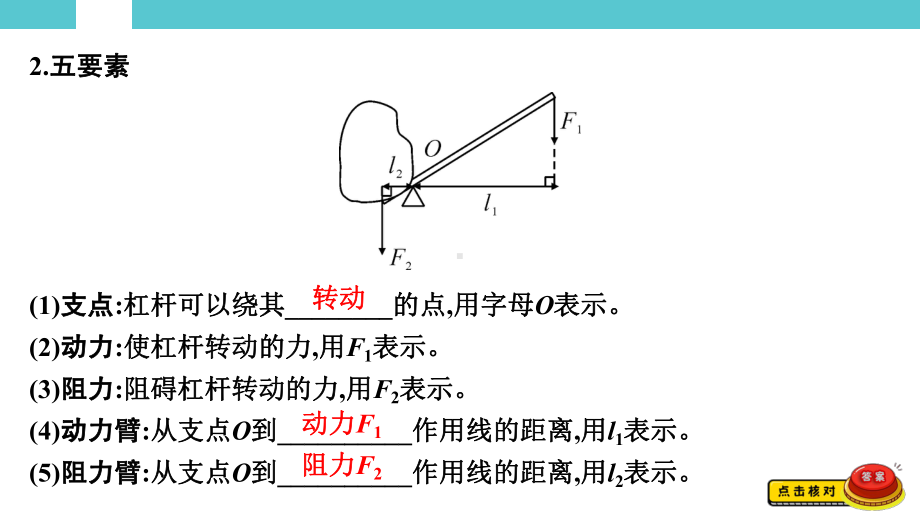 2025年湖南省初中物理学业水平考试一轮复习教材知识巩固第一单元　力学第八讲　第1节　杠　杆.pptx_第3页