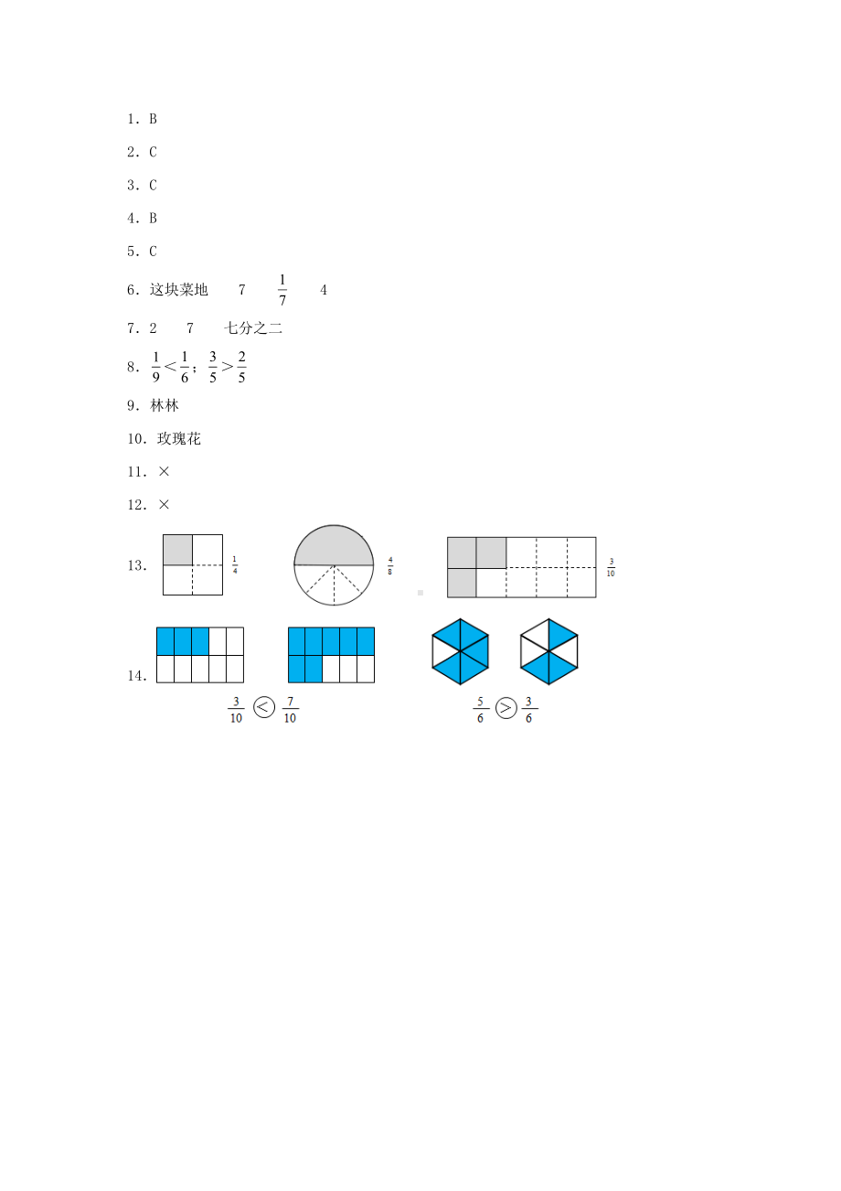 （分层训练）8.2 几分之几三年级上册数学同步练习 人教版（含答案）.doc_第3页