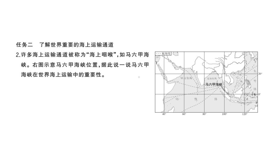 初中地理新湘教版七年级上册第六章探究与实践 交通运输在全球经济发展中的重要作用作业课件2024秋.pptx_第3页