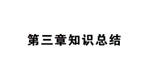 初中地理新湘教版七年级上册第三章 地球的面貌知识总结作业课件2024秋.pptx