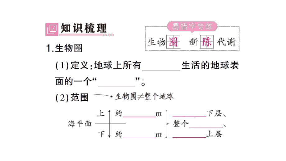 初中生物新北师大版七年级上册第1单元第1章第1节 形形色色的生物作业课件2024秋.pptx_第2页