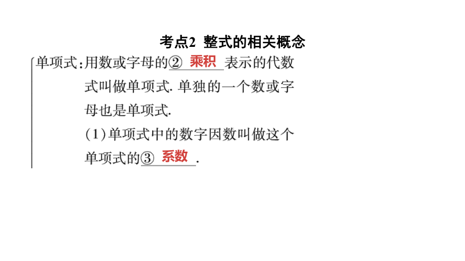 2024河南中考数学一轮知识点复习专题 代数式与整式 课件.pptx_第3页