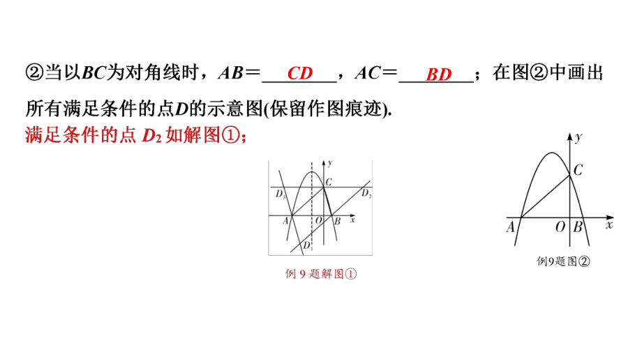 2024海南中考数学二轮重点专题研究 二次函数综合 类型六 二次函数与特殊四边形问题（课件）.pptx_第3页