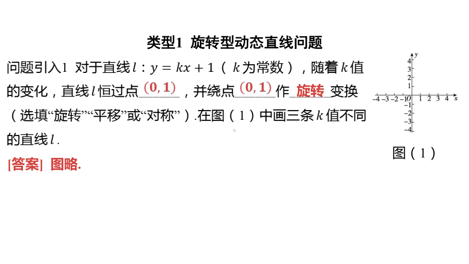 2024河南中考数学二轮复习微专题 动态直线问题的求解方法 课件.pptx_第2页