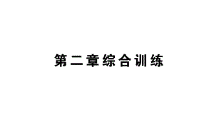 初中物理新人教版八年级上册第二章 声现象综合训练作业课件2024秋季.pptx