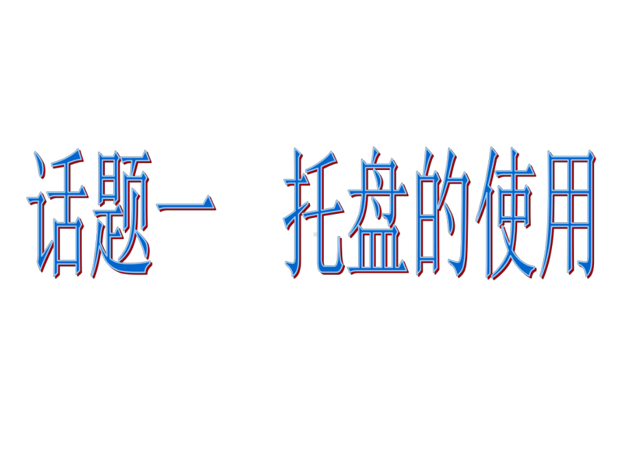 托盘的使用.ppt_第1页