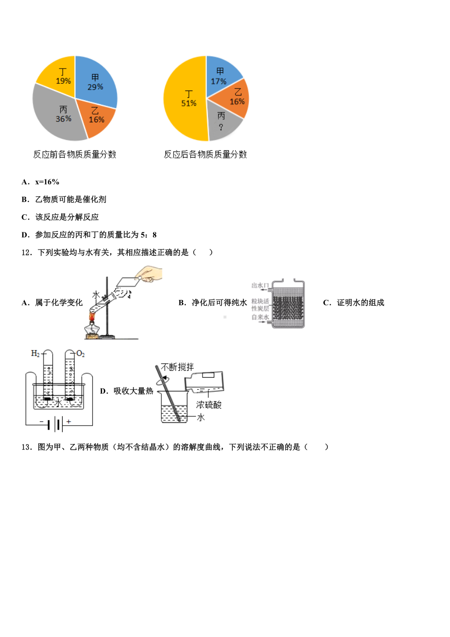 江苏省无锡市江阴市暨阳中学2022-2023学年中考二模化学试题含解析.doc_第3页