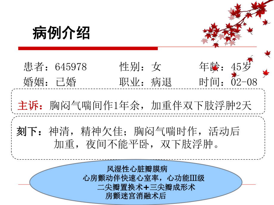 01.1例风湿性心脏病瓣膜置换术后并发电风暴患者的急救与护理（课件）.ppt_第3页