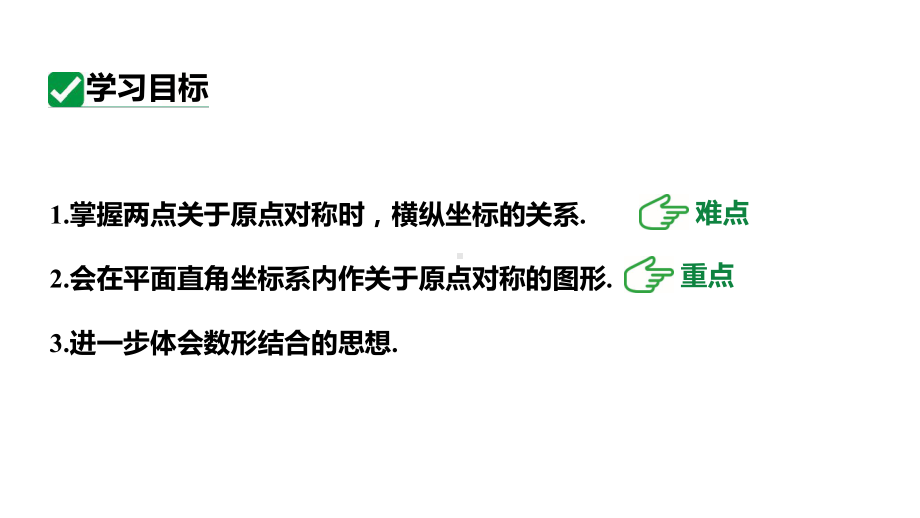 新课标人教版九上数学23.2.3关于原点对称的点的坐标（课件）.pptx_第3页