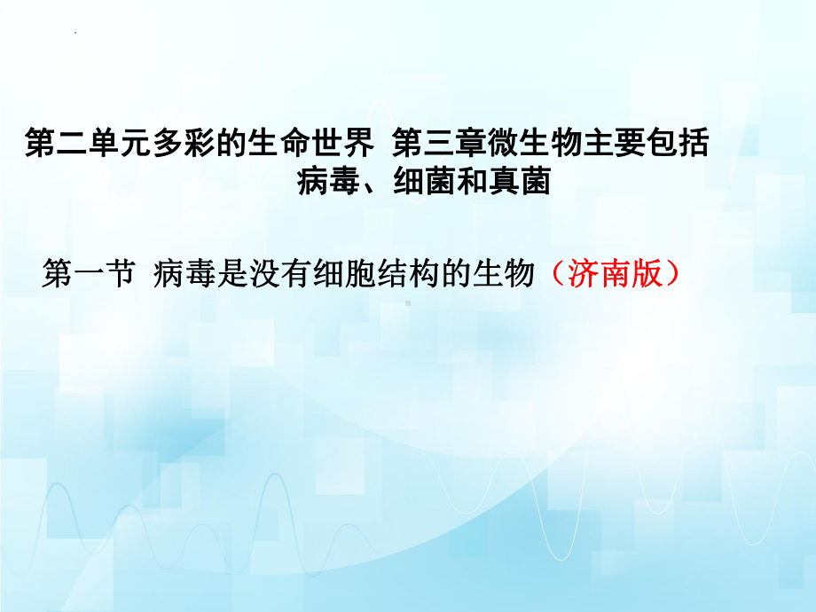 2.3.1病毒是没有细胞结构的生物ppt课件-2024新济南版七年级上册《生物》.pptx_第2页