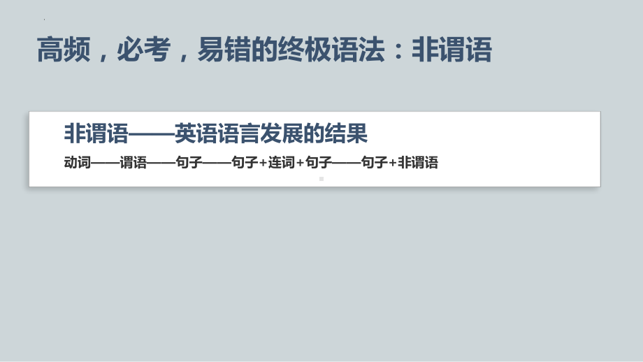 非谓语总复习 ppt课件-2025届高三英语上学期一轮复习专项.pptx_第2页