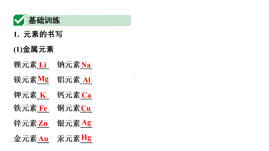 2024辽宁中考化学二轮重点专题研究 微专题 化学用语（课件）.pptx_第2页