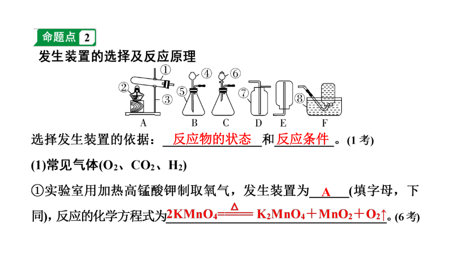 2024辽宁中考化学二轮重点专题研究 专题六 常见气体的制取（课件）.pptx_第3页