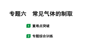 2024辽宁中考化学二轮重点专题研究 专题六 常见气体的制取（课件）.pptx