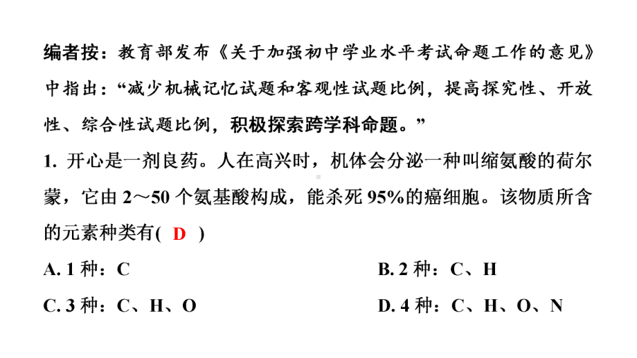 2024辽宁中考化学二轮重点专题研究 全国视野 推荐题型（课件）.pptx_第3页