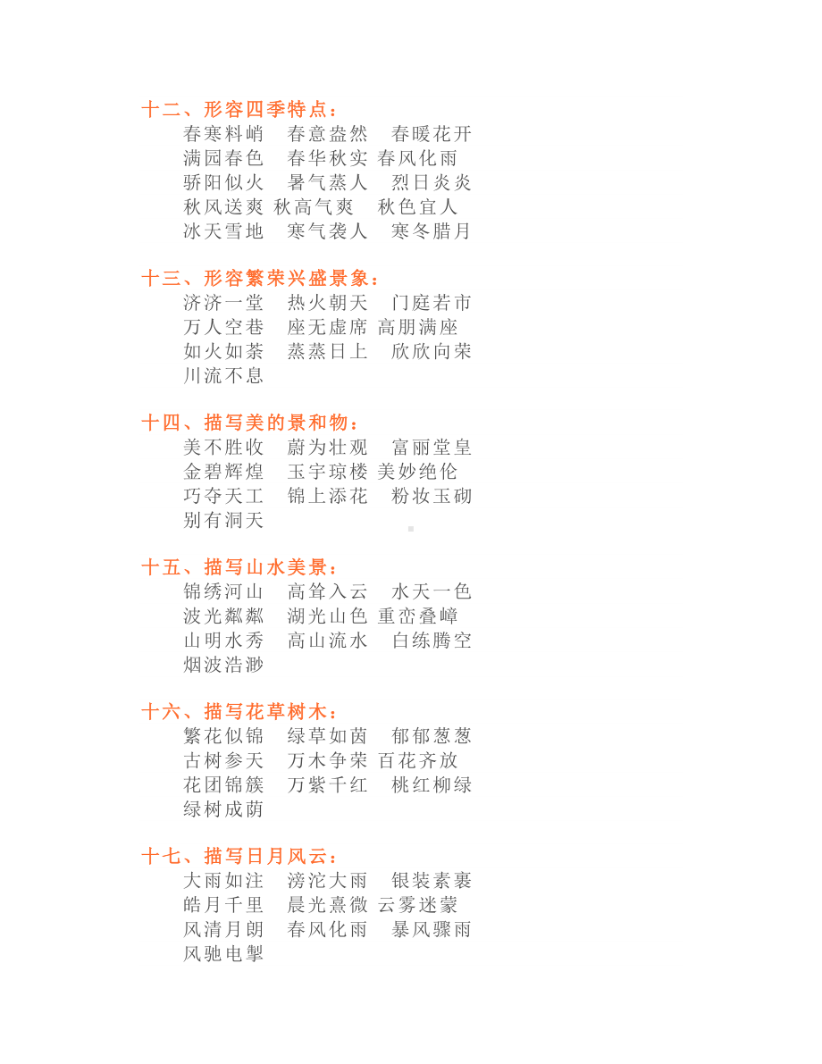 2024年初中语文必考成语最全汇总收藏一次用三年.doc_第3页