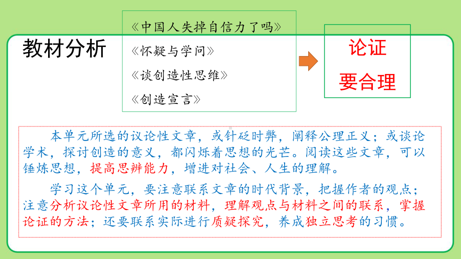 部编人教版九年级语文上册《 写作 论证要合理》 教学课件.pptx_第2页