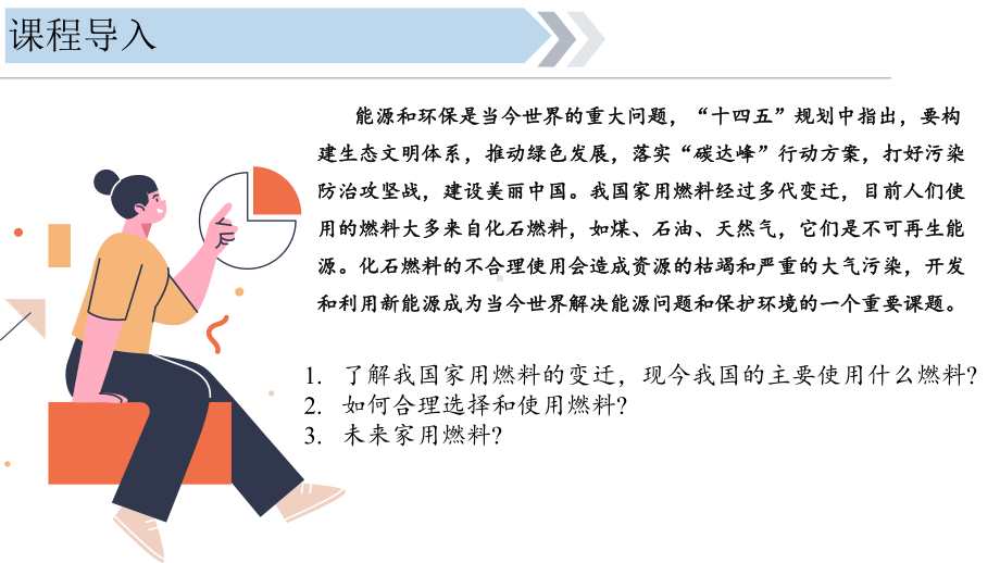 初中化学新人教版九年级上册第七单元跨学科实践活动6调查家用燃料的变迁与合理使用教学课件2024秋.pptx_第2页