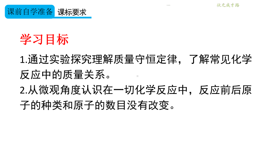 初中化学新人教版九年级上册第五单元课题1 质量守恒定律教学课件2024秋.pptx_第2页