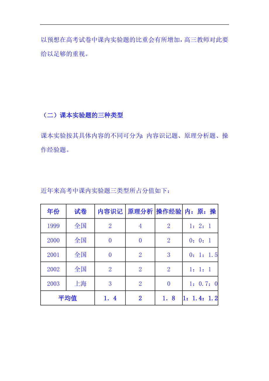 2024年高考生物实验题分析宝典（精品）.doc_第2页