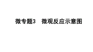 2024四川中考化学一轮复习 微专题3微观反应示意图（课件）.pptx