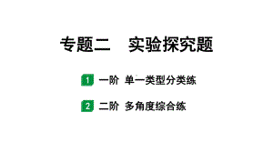 2024沈阳中考化学二轮专题突破 专题二实验探究题（课件）.pptx