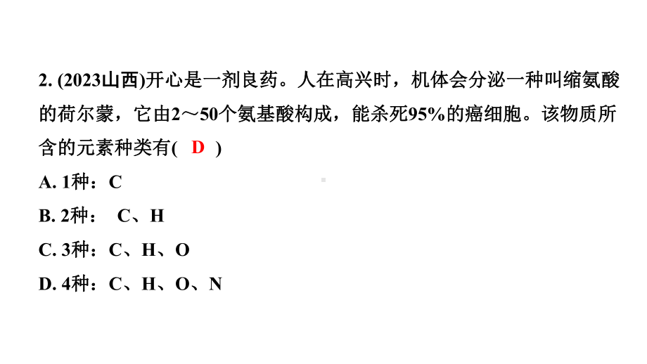 2024四川中考化学二轮复习 专题九 全国视野　推荐题型（课件）.pptx_第3页