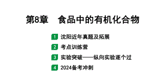 2024沈阳中考化学二轮专题突破 第8章食品中的有机化合物（课件）.pptx