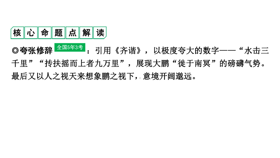 2024成都中考语文备考文言文专题 北冥有鱼（练习课件）.pptx_第2页