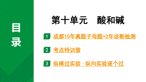 2024中考化学试题研究 第一部分 成都中考考点研究 第十单元 酸和碱 (课件).pptx