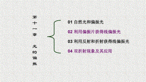 《物理学原理及工程应用》课件1101偏振光和自然光.pptx