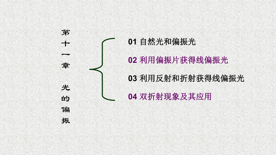 《物理学原理及工程应用》课件1101偏振光和自然光.pptx_第1页