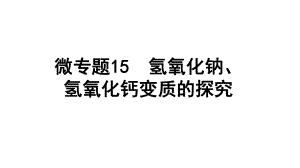 2024四川中考化学二轮复习 氢氧化钠、氢氧化钙变质的探究 （课件）.pptx