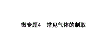 2024四川中考化学一轮复习 微专题4 常见气体的制取（课件）.pptx