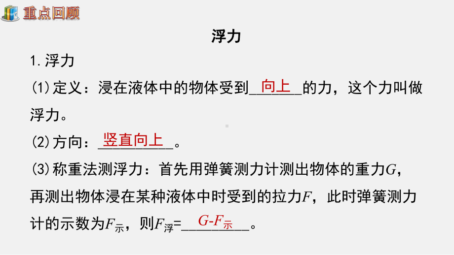 2025新人教版八年级下册《物理》第十章 浮力 单元复习 (ppt课件)(共38张PPT) .pptx_第3页