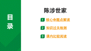 2024成都中考语文备考文言文专题 陈涉世家（练习课件）.pptx