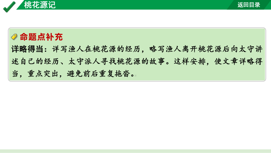 2024成都语文中考试题研究备考 古诗文阅读 专题一 文言文阅读 桃花源记（练）（课件）.pptx_第3页