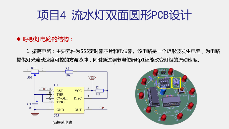 《PCB设计与制作》课件_项目4 流水灯双面圆形PCB设计.pptx_第3页