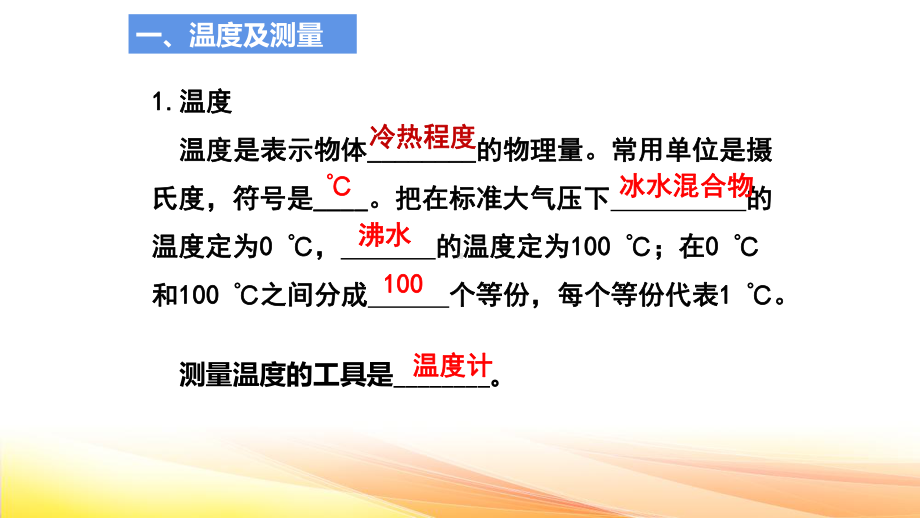 人教版（2024） 八年级上册物理：第三章 物态变化 复习课件.pptx_第3页