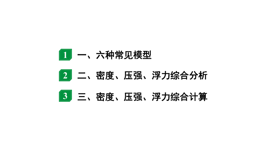 2024内蒙古中考物理二轮专题研究 微专题密度、压强、浮力综合（课件）.pptx_第2页